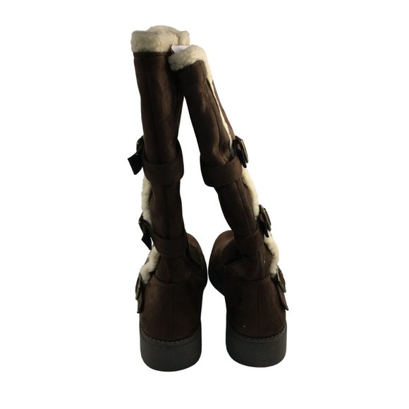 BJORNDAL IVY CHOCOLATE SUEDE BOOTS NIB WOMENS 11 - Picture 6 of 9